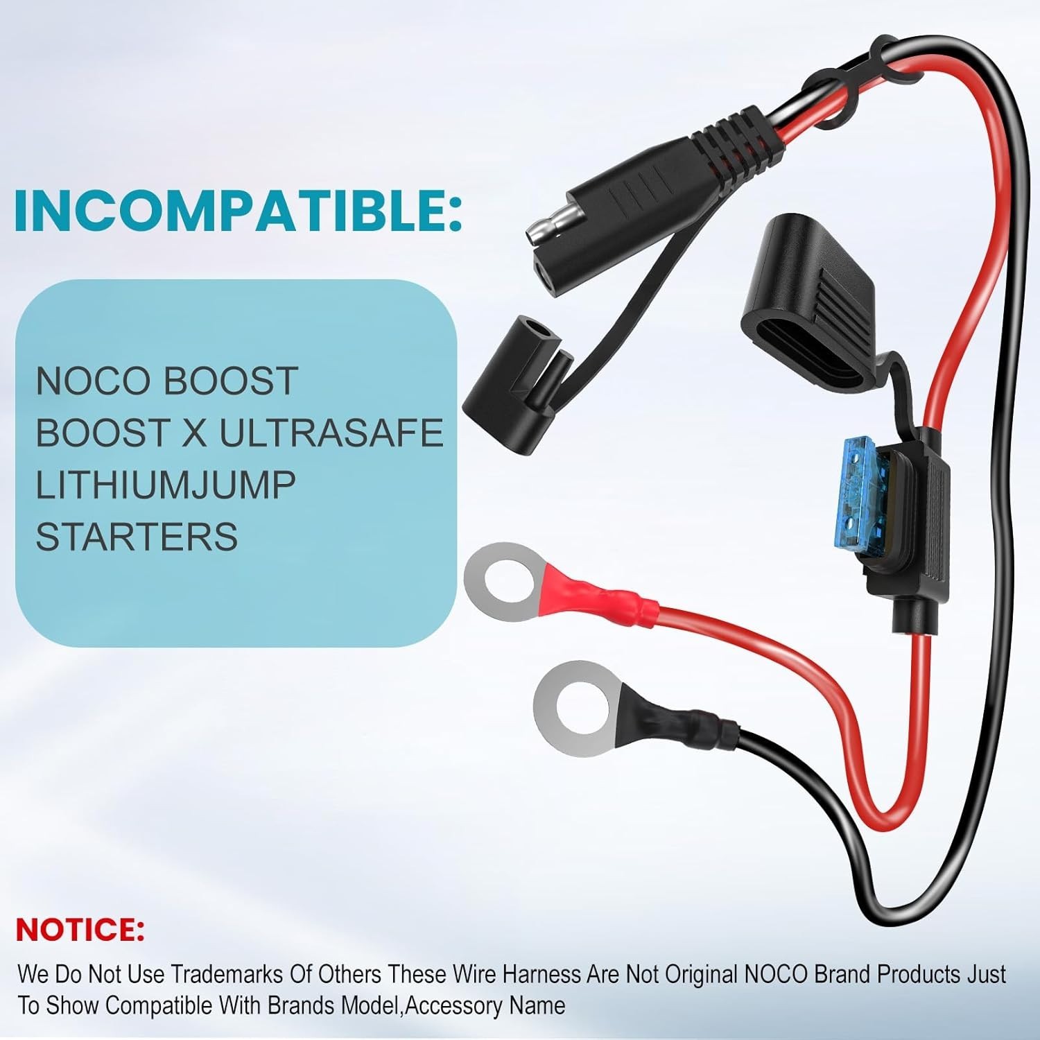 High-Quality 16AWG SAE Battery Connector Cable – Ideal for Outdoor Adventures