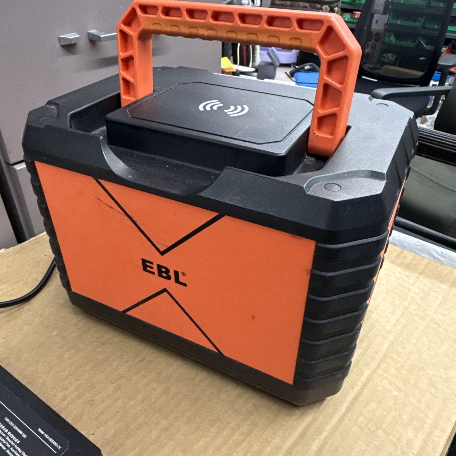 EBL 1000W Continuous Portable Power Station w/ Adapter
