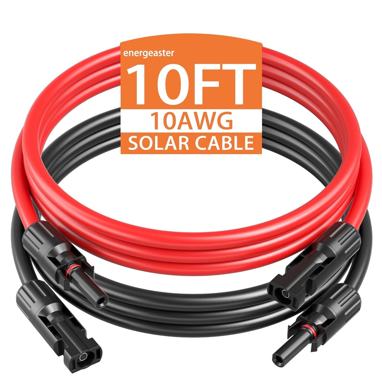 10AWG Solar Extension Cable with Pair of Connectors Solar Panel Adaptor Kit T…