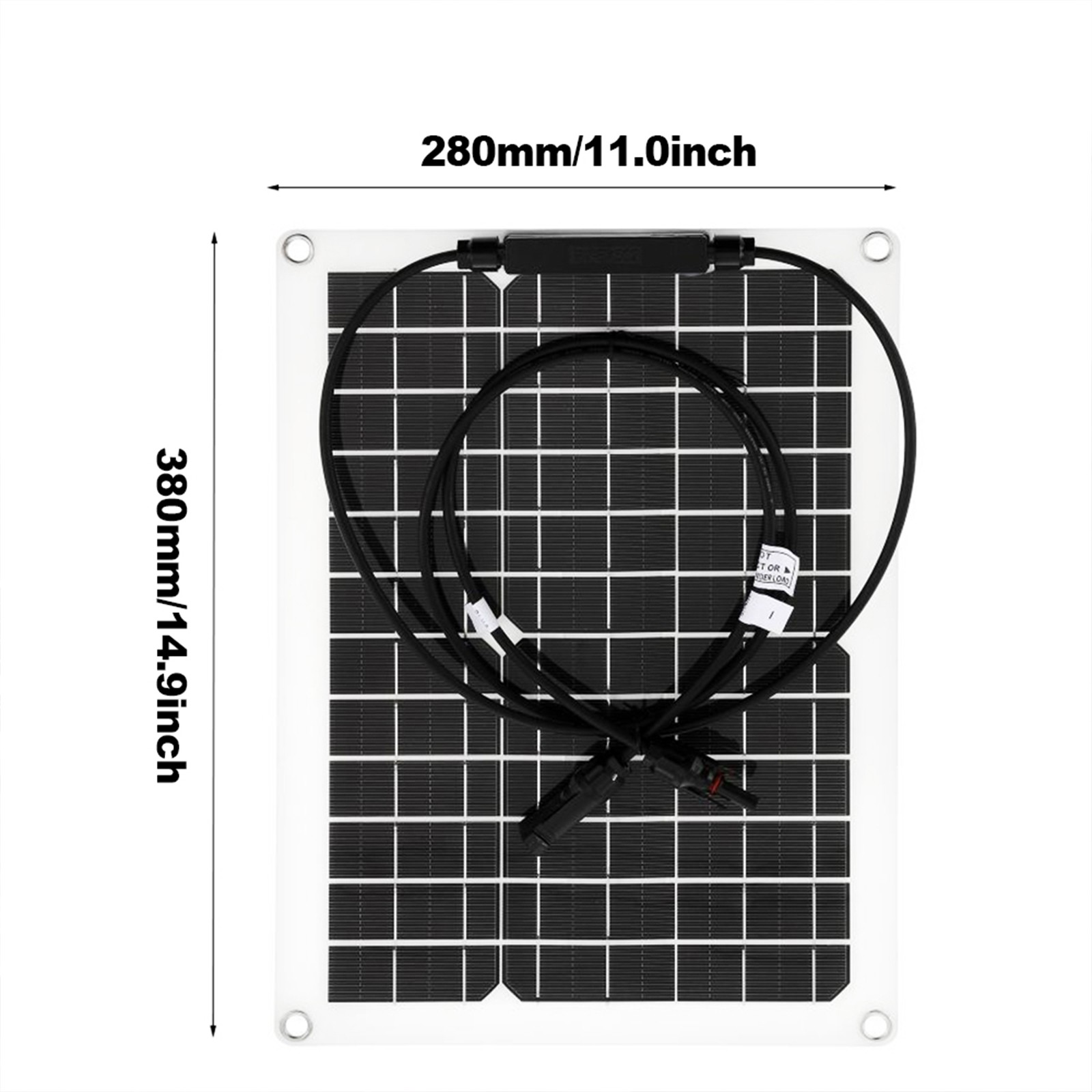 1800W Solar Panel Combo – 3 x 600W + 100A Controller + Y-Cable/MC-4 for RVRJ