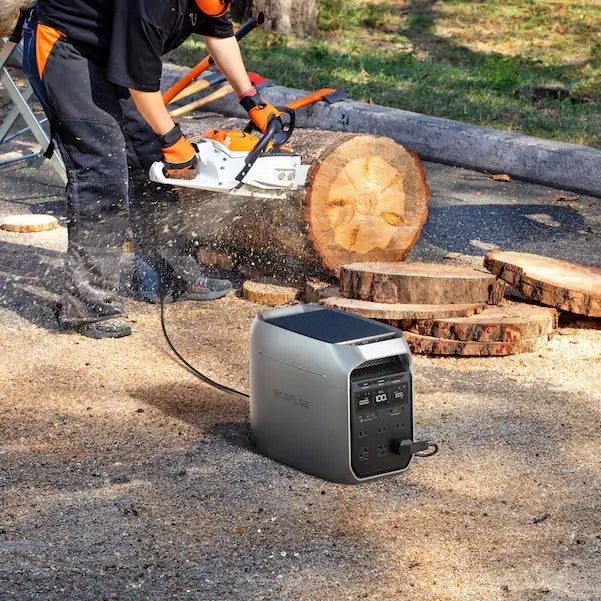 EcoFlow DELTA 3 Plus 1024Wh Portable Power Station with 1800W Output and X-Boost