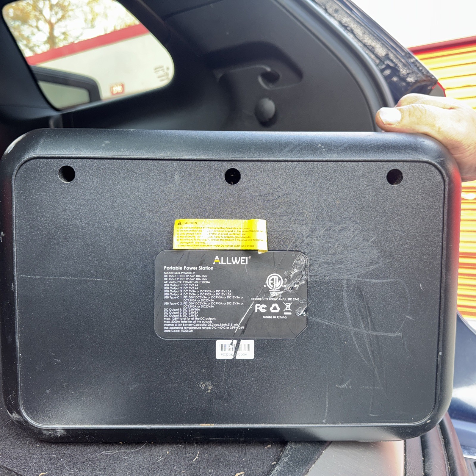 allwei portable power station 2000w