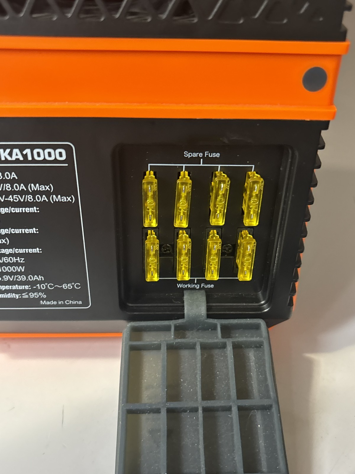 SUNGZU SKA1000 1000W 110V/220V Portable Outdoor Emergency AC/DC Lithium Battery