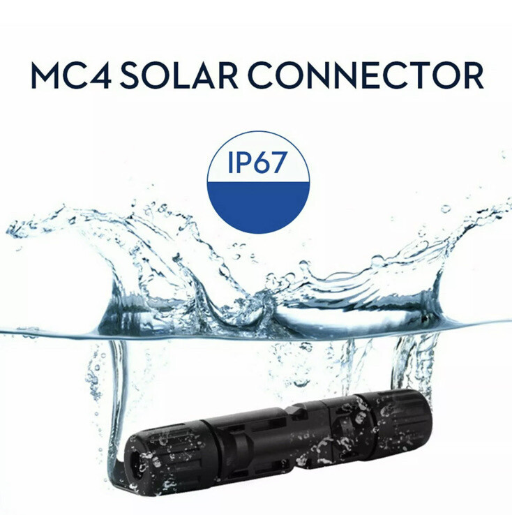 100 Pairs Male Female M/F Wire Cable Connectors Solar Panel Adapter Waterproof