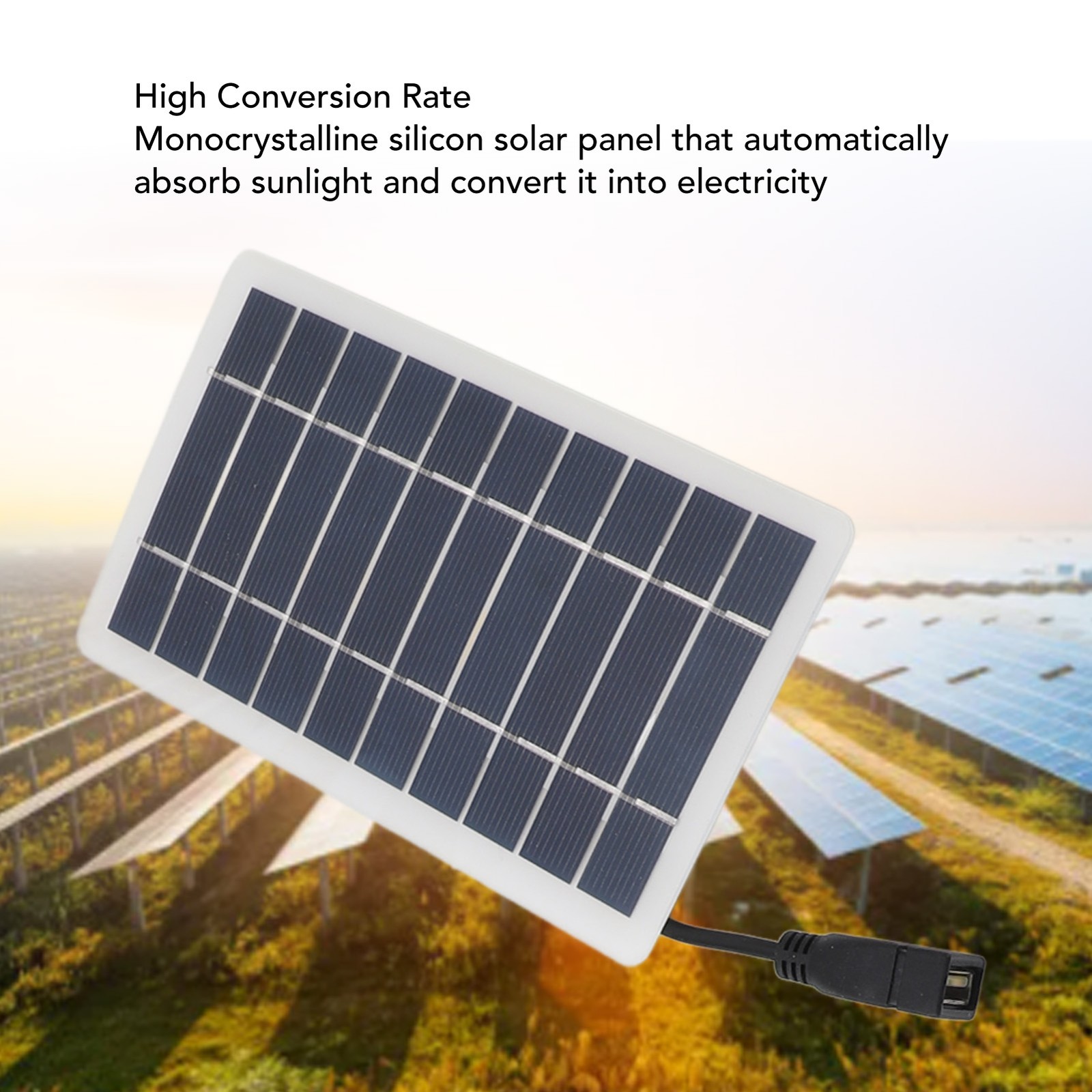 10W Solar Panel Ventilator Fan Kit For Greenhouses Premium