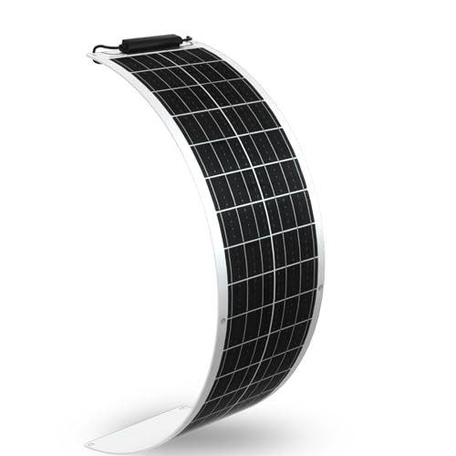 12 Volts 50 Watts Flexible Solar Panel monocrystalline Portable 50 watts