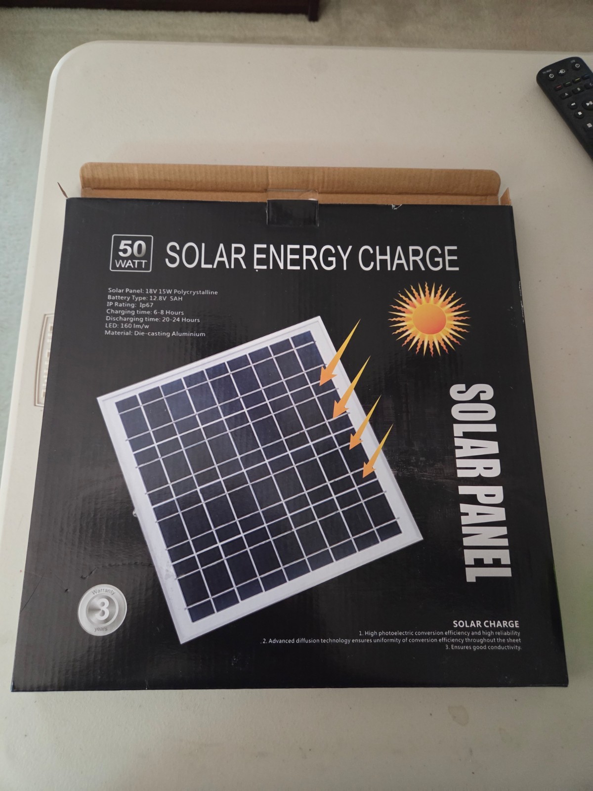 Alltop lighting company ATP-TJ 19.2 VOLT Solar panel 1 amp