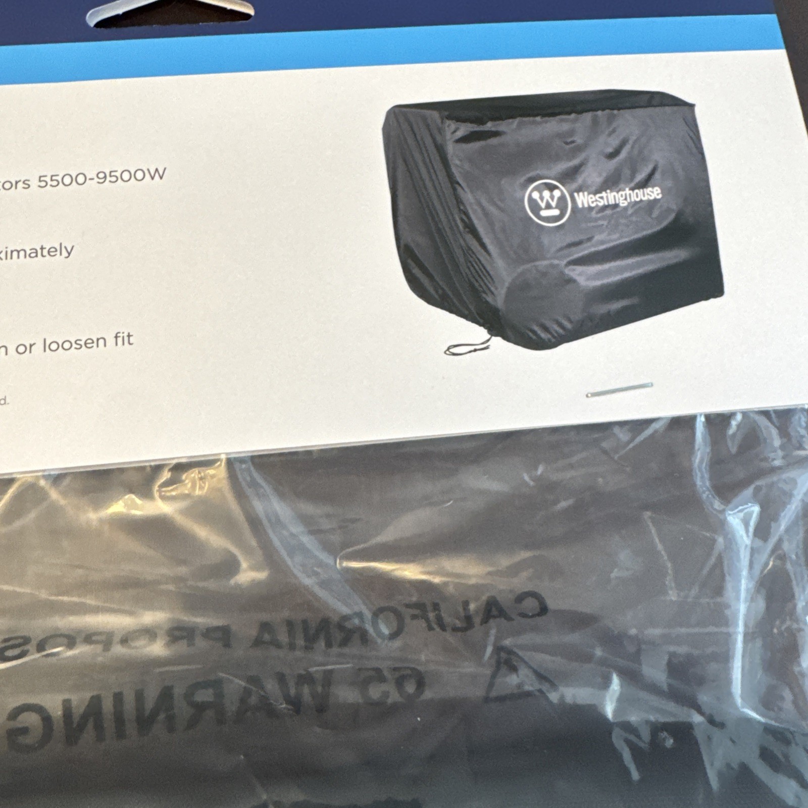 Westinghouse Outdoor Power Equipment WGen Generator Cover – Universal Fit