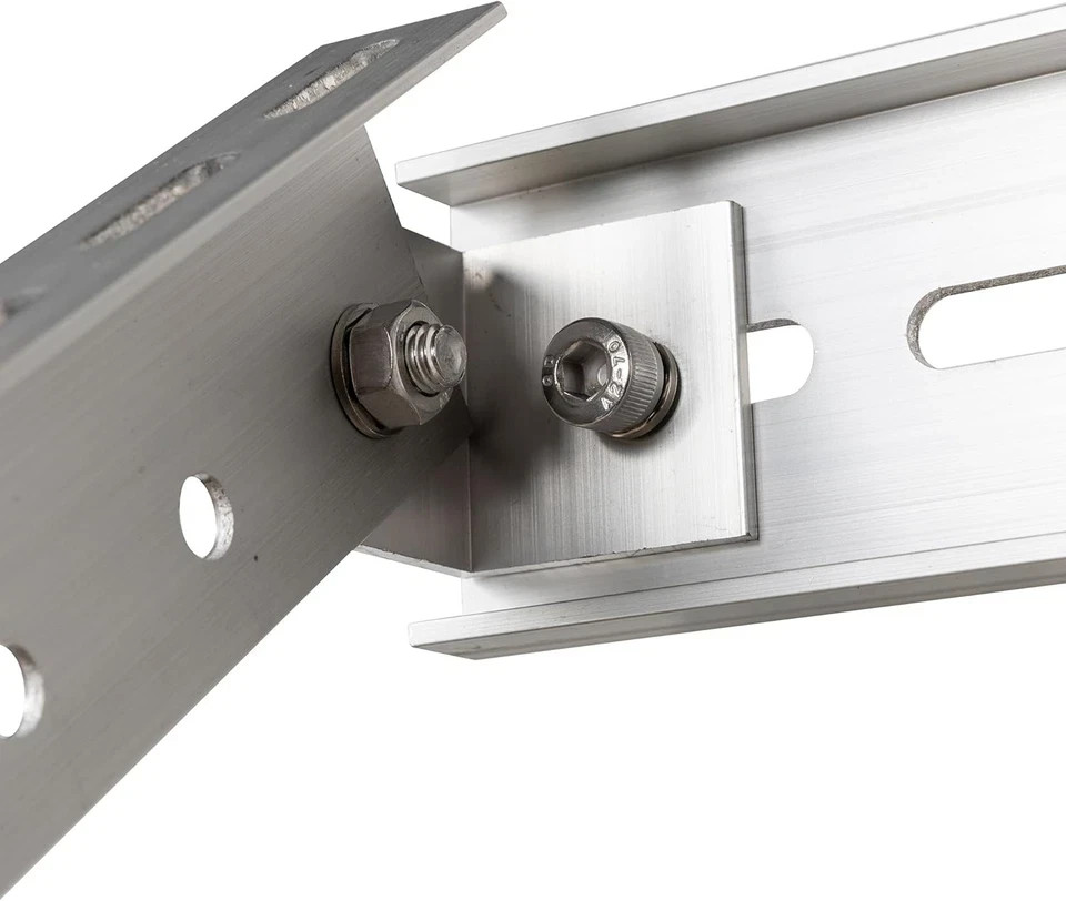 Solar Panel Mounting Bracket Pole Mounts Kit up to 30W (Pole Not Included)
