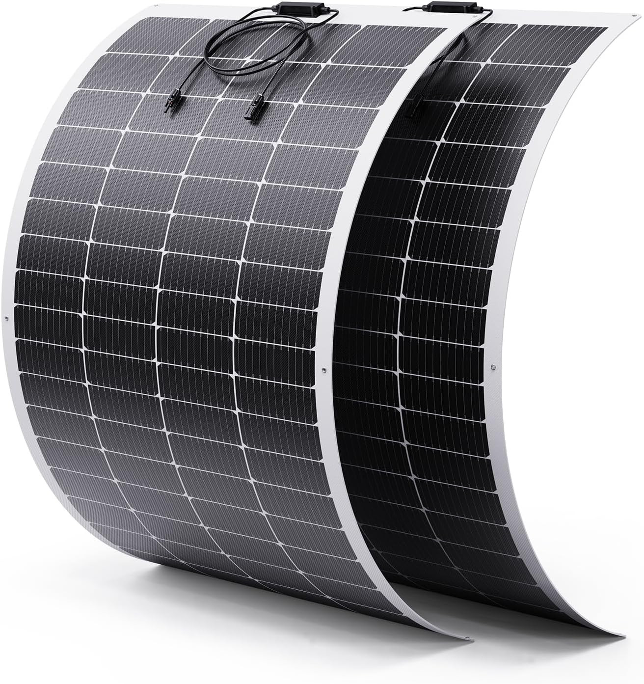 400W Flexible Solar Panel, 2PCS 200 Watt 12V/24V Solar Panel Kit, Callsun 23% Hi