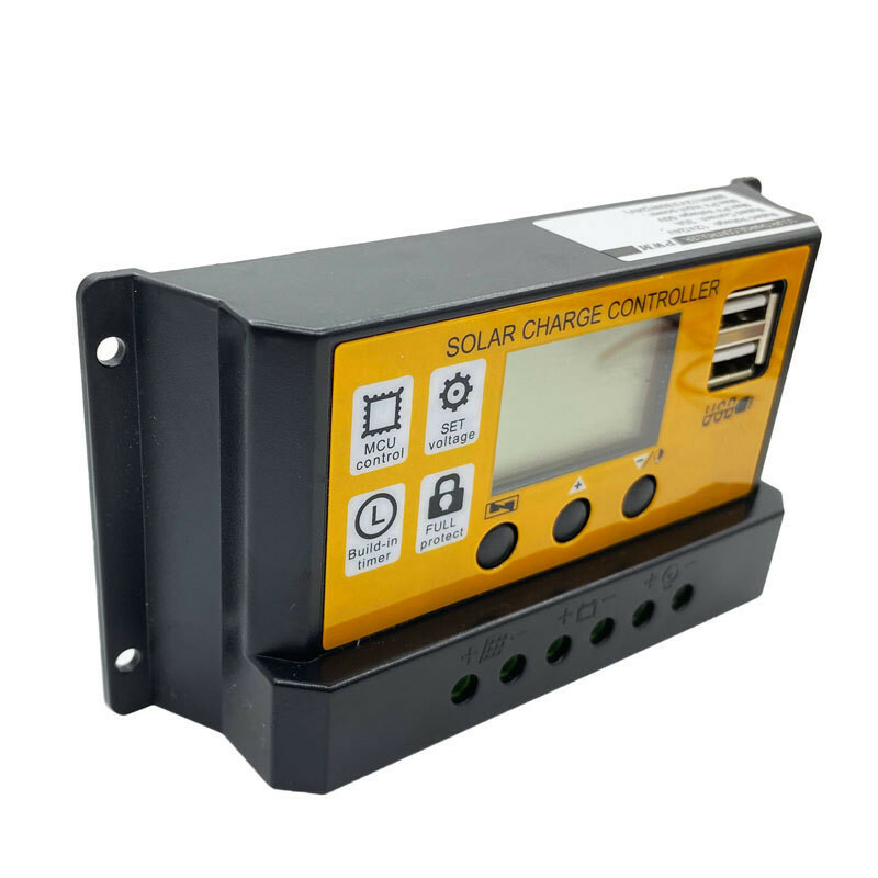 10-100A 12V/24V MPPT Solar Panel Regulator Charge Controller Auto Focus Tracking