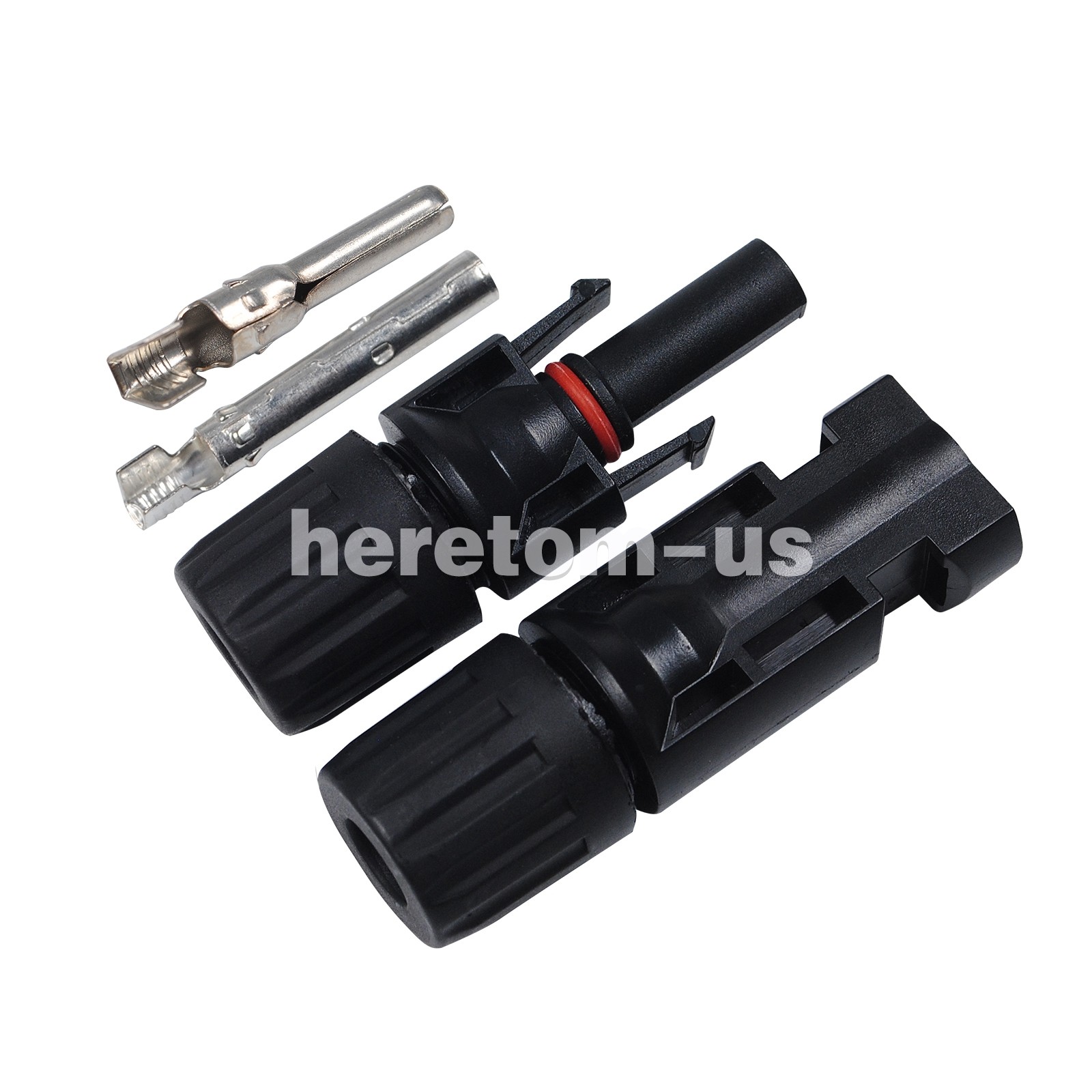 10 Pair Male Female M/F Wire Cable Connectors Solar Panel Adapter 30A Waterproof