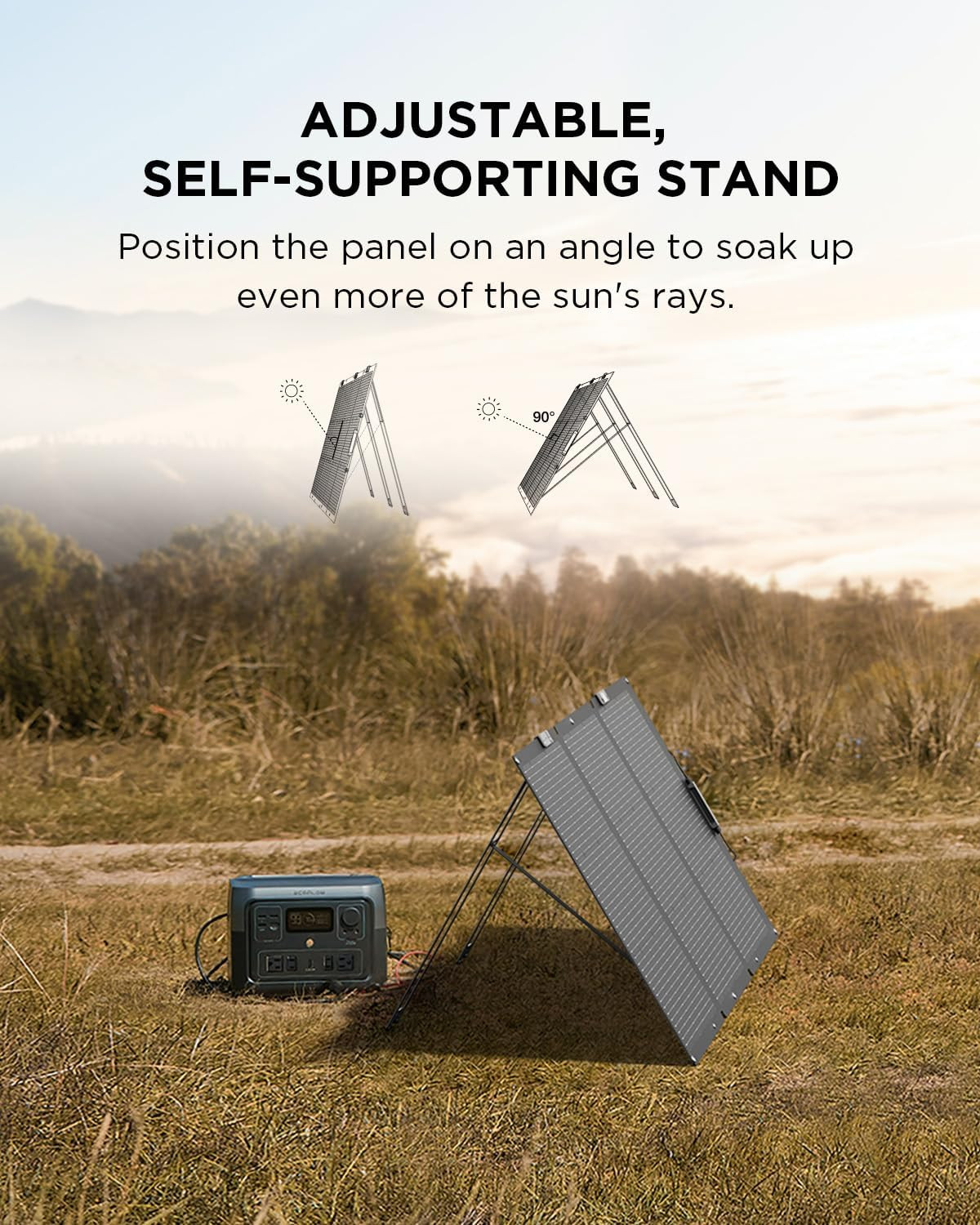EF ECOFLOW River 2 Max 500 Solar Generator 499Wh Long-Life Lifepo4 Portable Powe