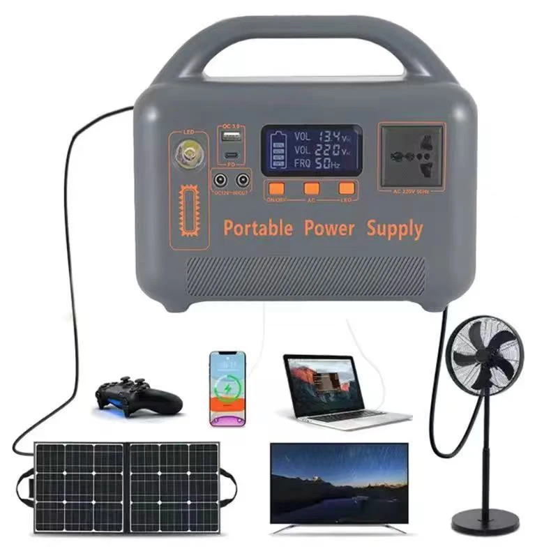 400W Portable Power Station Solar Generator 220V 192Wh Lifepo4 Power Bank for Ca