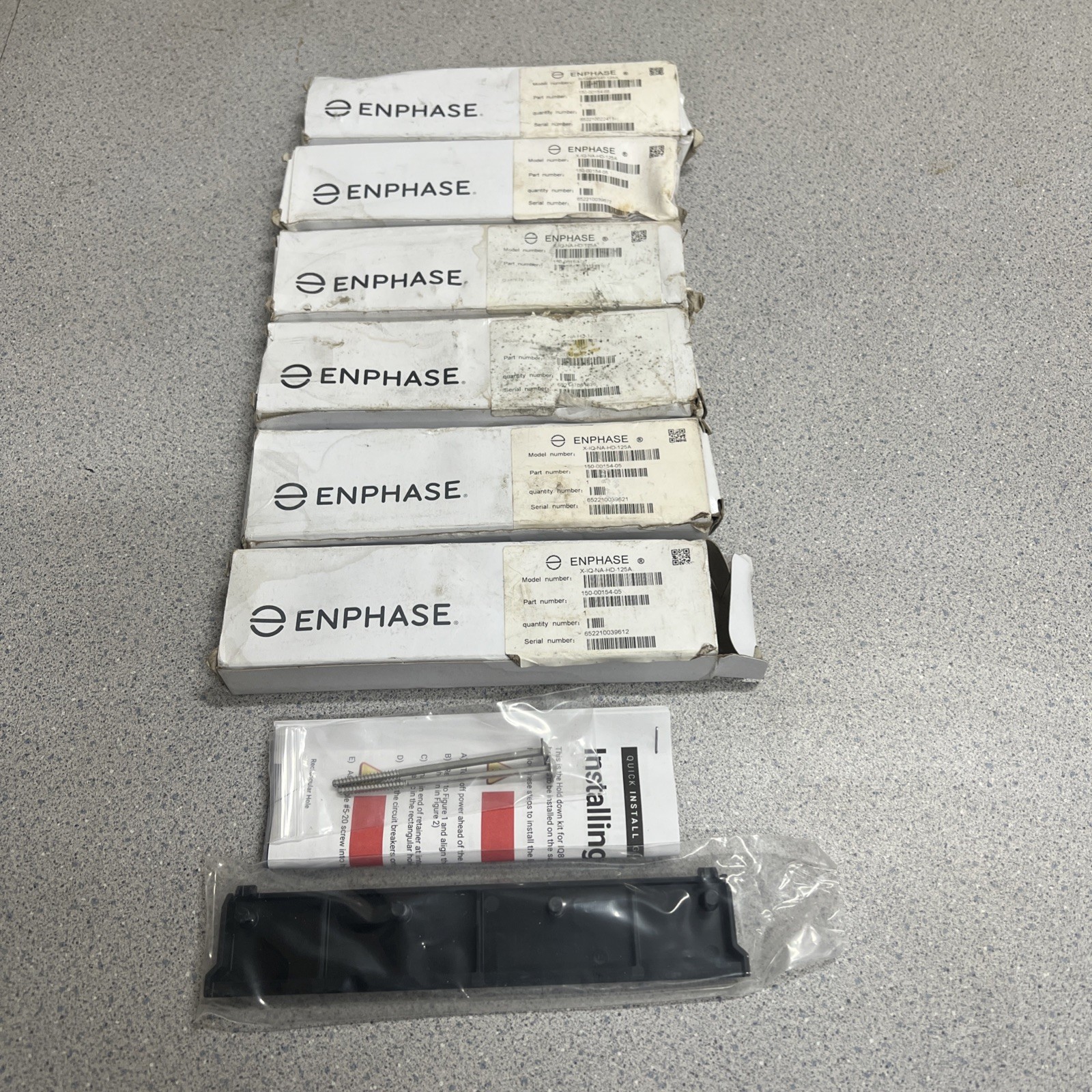 6x Enphase Breaker Hold Down Kit for IQ Combiner Box 4/4c Part X- IQ -NA-HD-125A