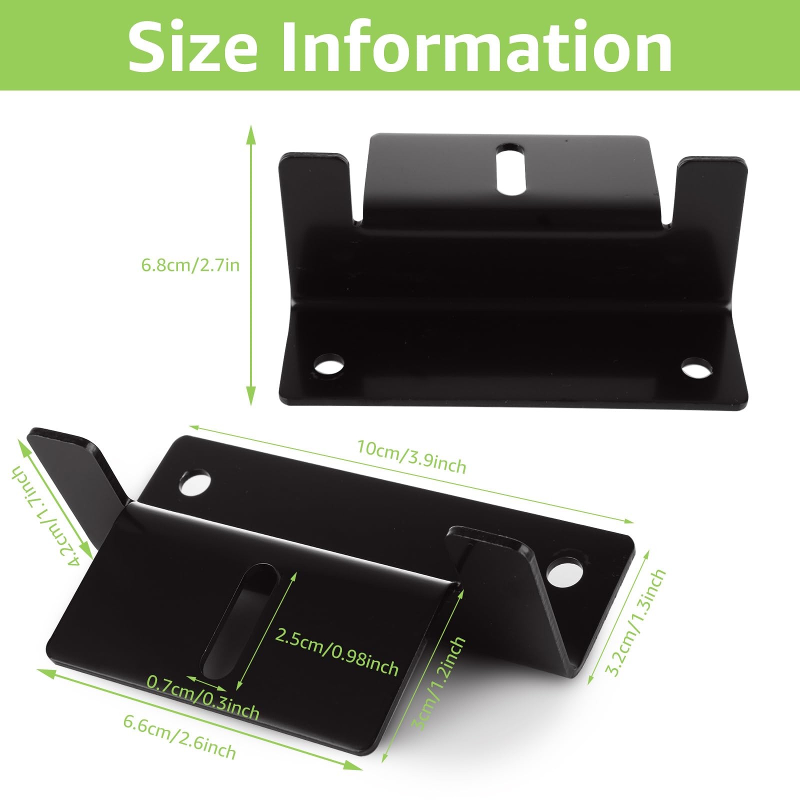 16PCS Solar Panel Mounting Brackets Black Solar Panel z Brackets Lightweight …