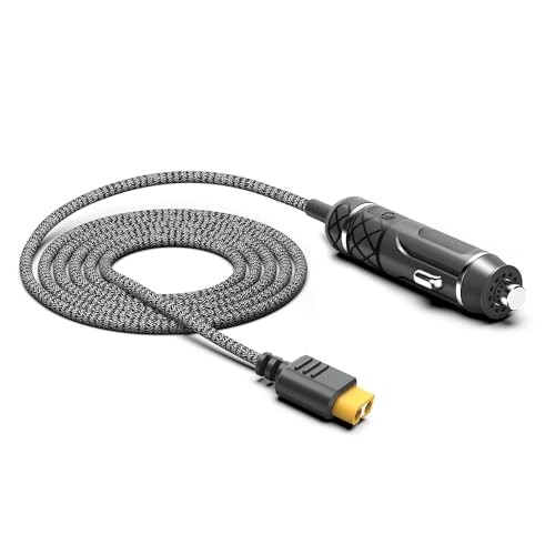 12V/24V Cigarette Lighter XT60 Car Charger Plug for Ecoflow Delta/River/River