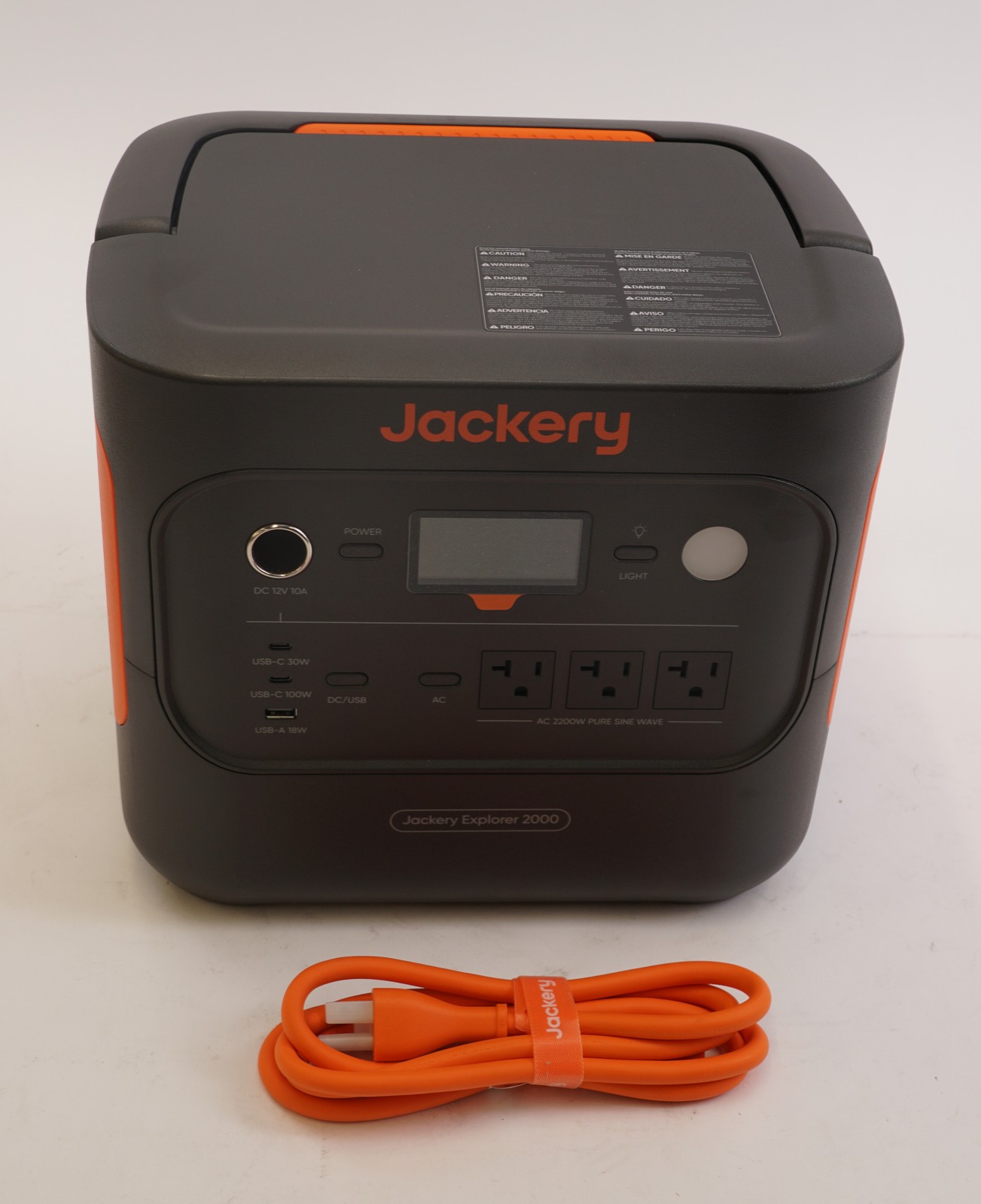 Jackery Explorer 2000 v2 Portable Power Station – 2042Wh with Smart App Control