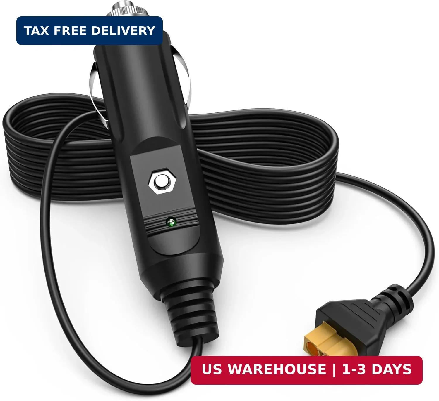 Car Charger for Ecoflow Alternator Charger for Ecoflow Delta/River Series for Bl