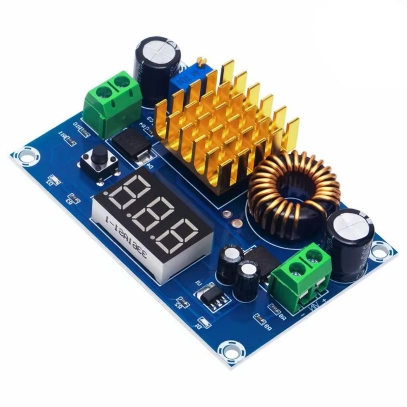 5A Boost Converters Module Adjustable Output Voltages 5V-45V for DIY Electronics