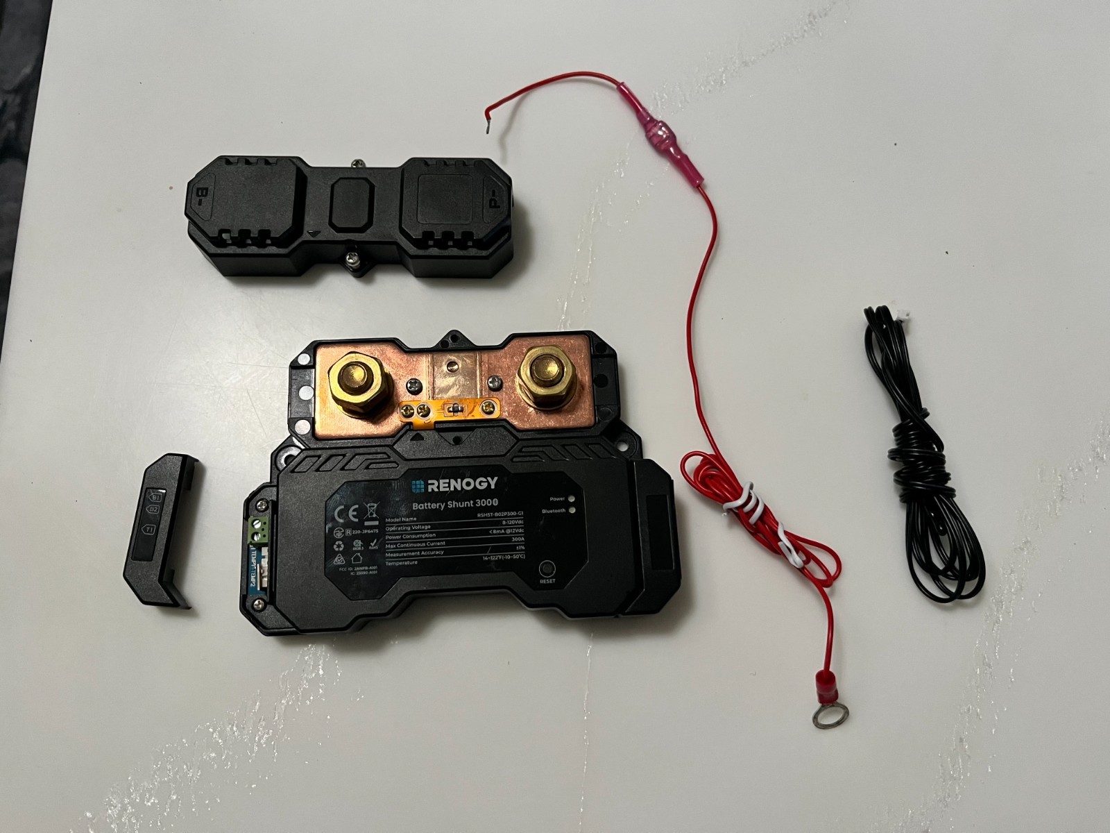 Renogy 300A Battery Shunt, Battery Tester, Bluetooth Battery Monitor