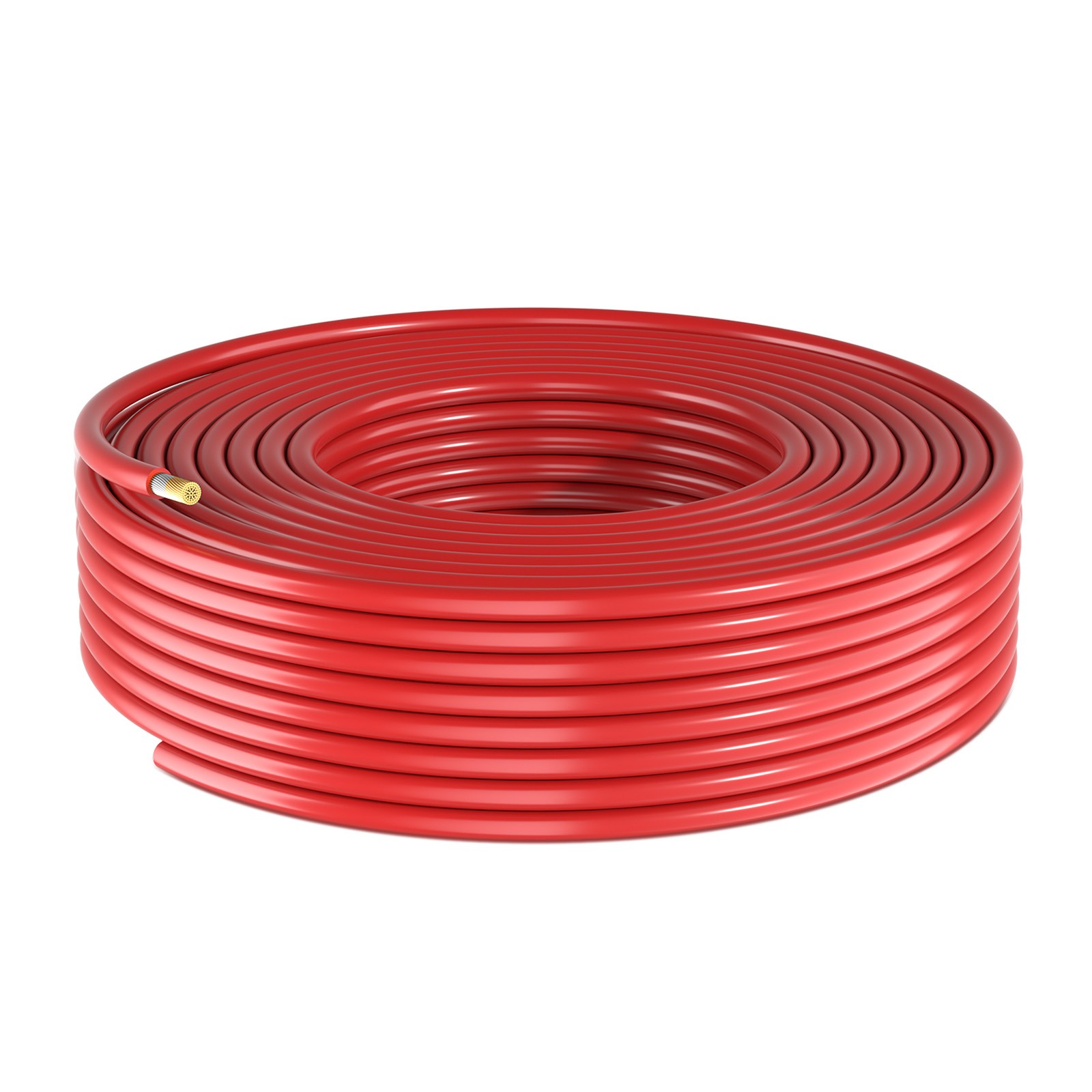 VEVOR Solar Panel Wire 50 ft Black + Red 10 AWG Tinned Copper Extension Cable