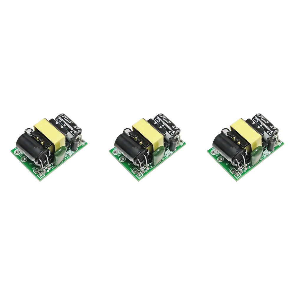 3PCS 4.5W 9V 500mA AC-DC Power Module 90-240V Input 30x20x18mm PCB Size