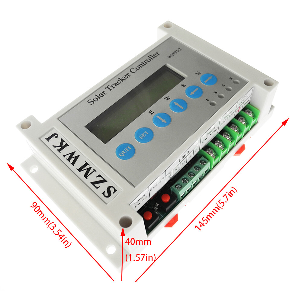 Solar Panel Tracker Dual Axis Tracking LCD Controller &Light Sensor+Relay Module