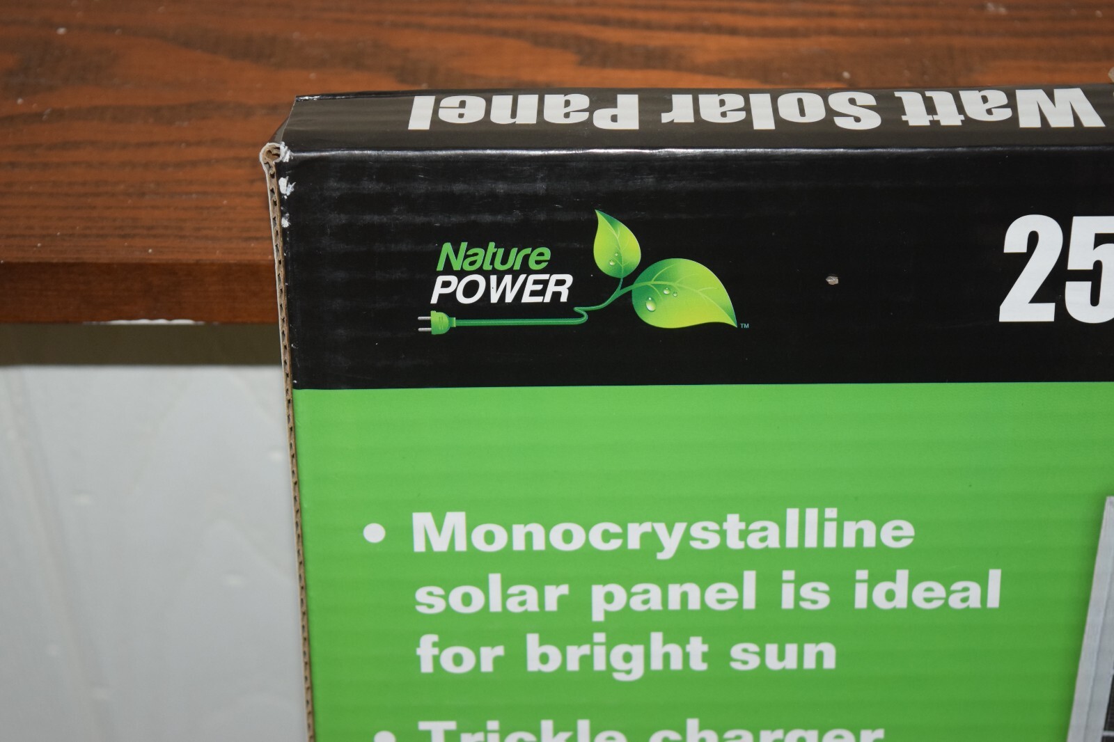 Nature Power Monocrystalline Solar Panel, 25 Watts, Model# 15025 – Brand New!