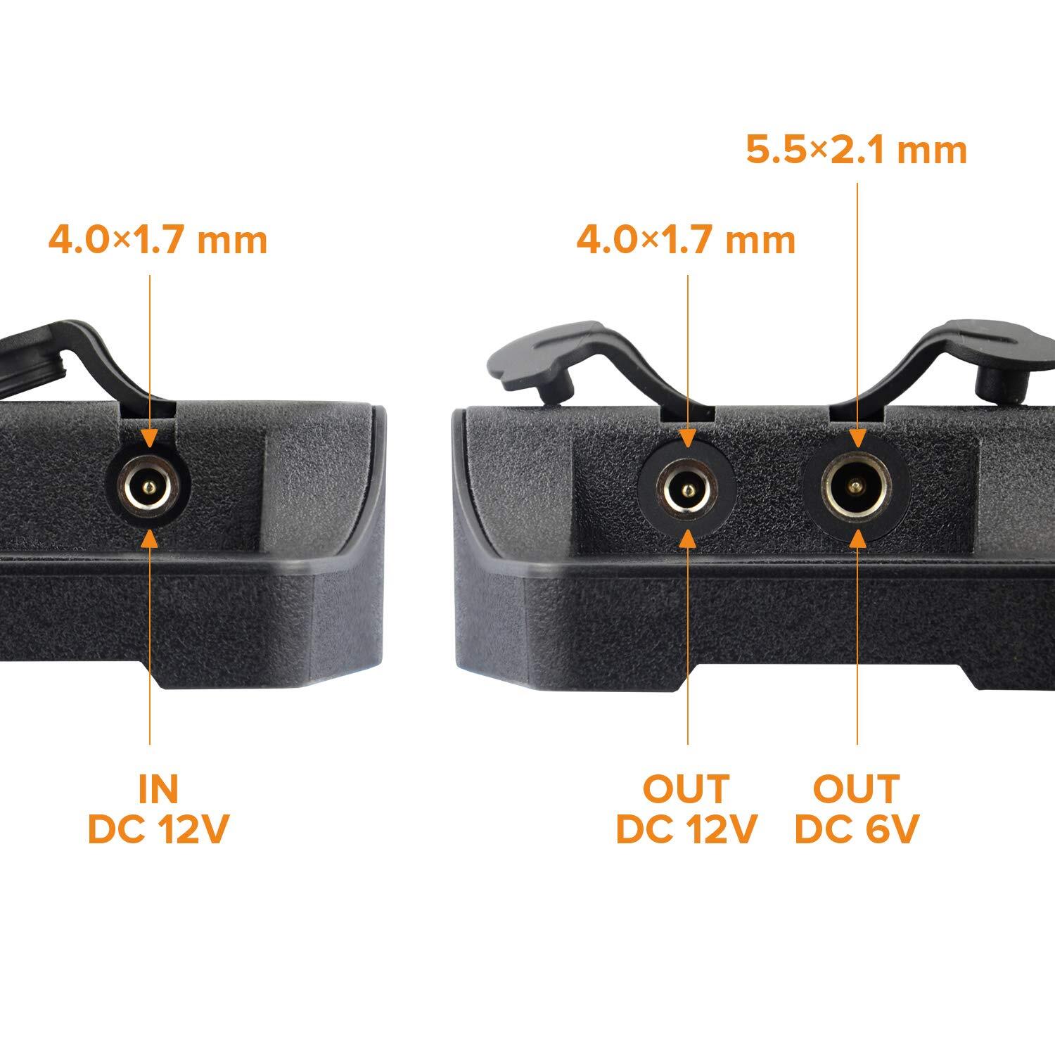 Trail Camera Solar Panel Solar Battery Charger Kit 12V/1A 6V/1.5A with Build-…
