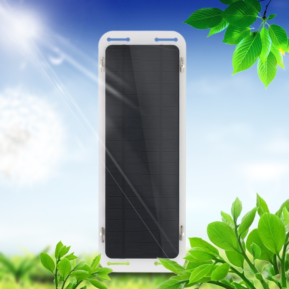 18V 5W Solar Power Panel 12V Battery Charger Maintainer Potable Boat/RV/ Vehicle