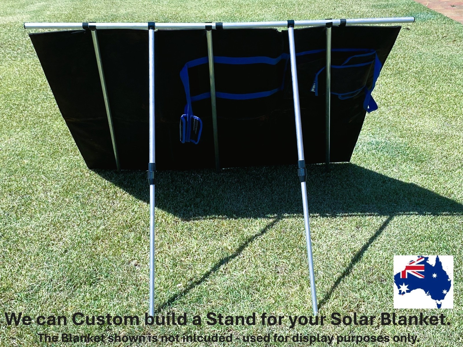 Solar Blanket Stand – Suitable for Kings 12 Panel 360w Solar Blanket or similar