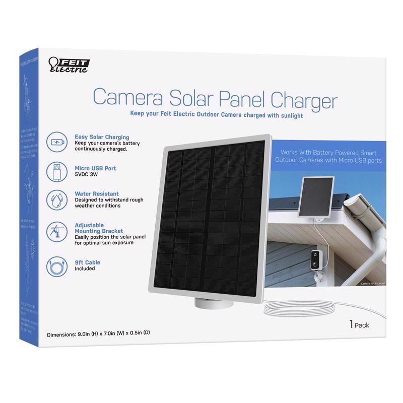 New Feit Electric Black Solar Charger 108 in.