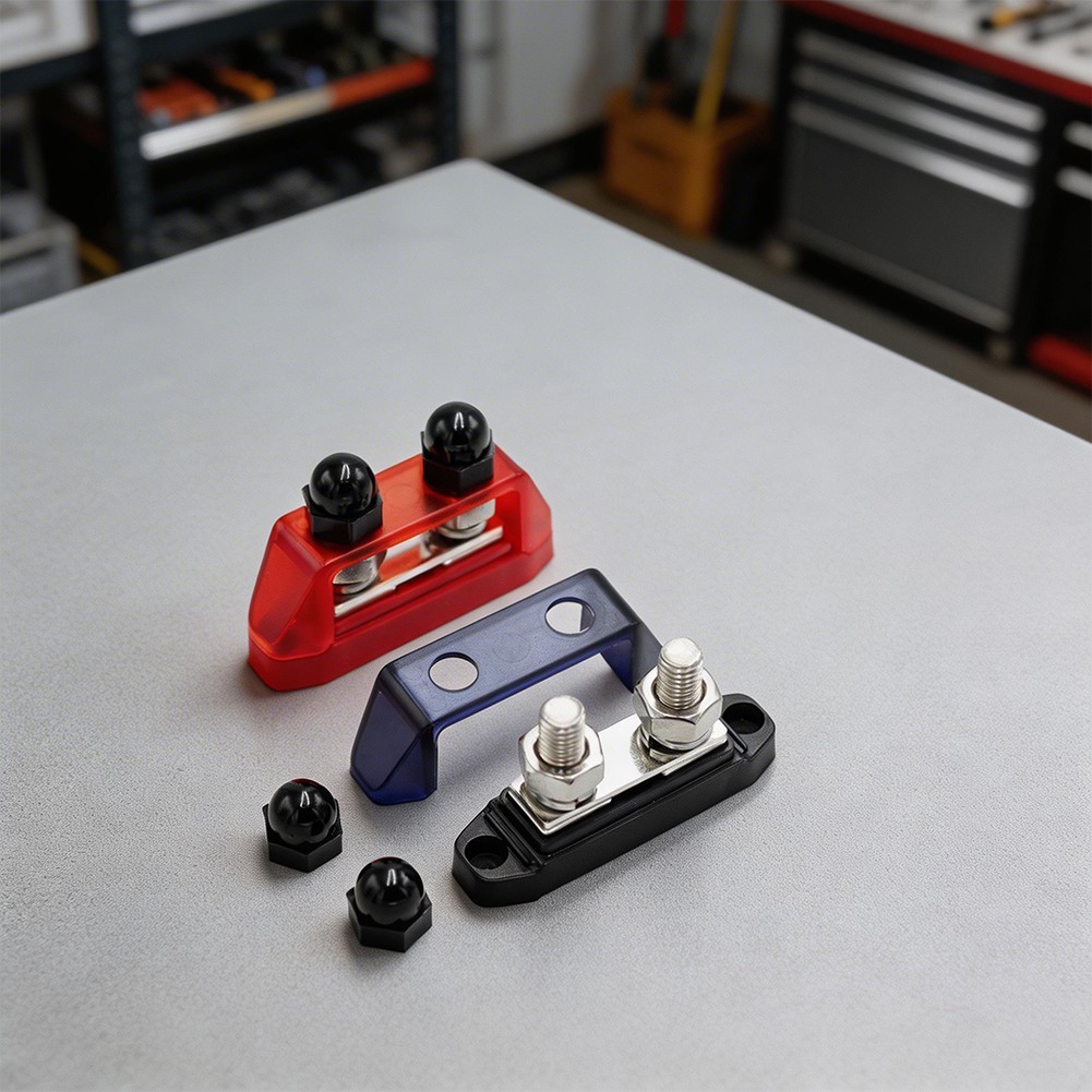 Cover Busbar M8 Terminal Block RV Power Distribution RV Power Connection
