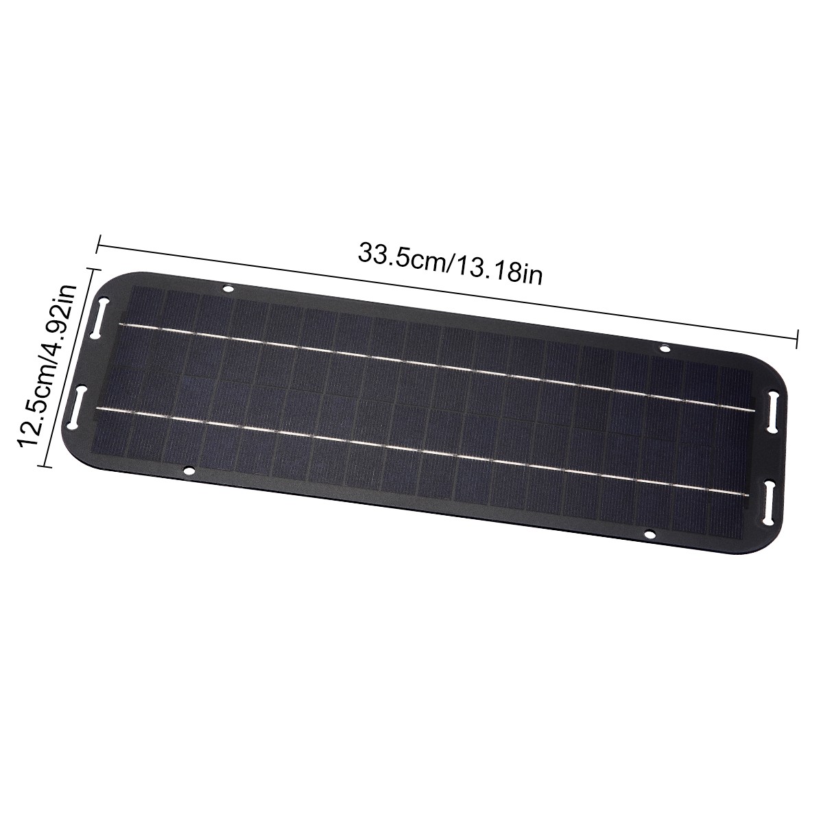 30W Solar Panel Kit 12V Trickle Charger Battery Charger Maintainer Boat RV Car
