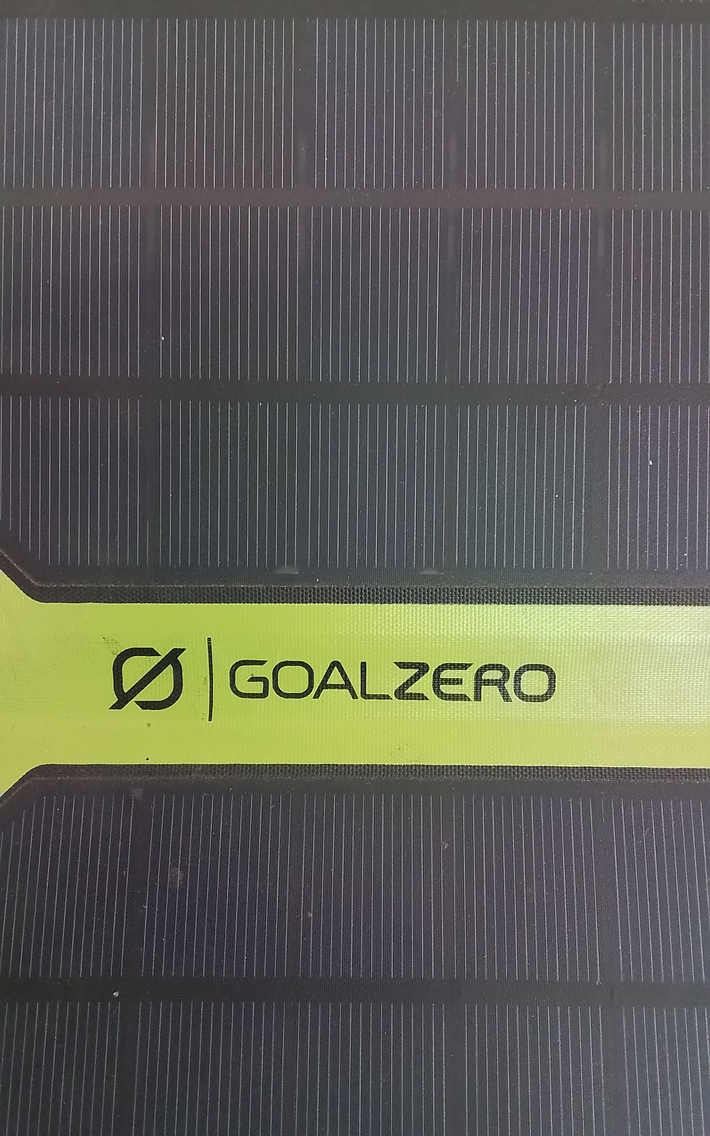Goal Zero Nomad 7 Portable Solar Panel Missing Batteries Tested Working #J4155