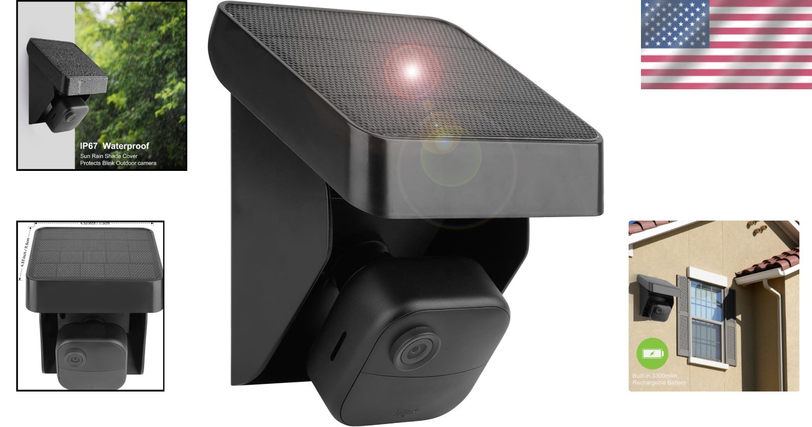 Efficient Solar Charging Solution for Blink 4 Cameras