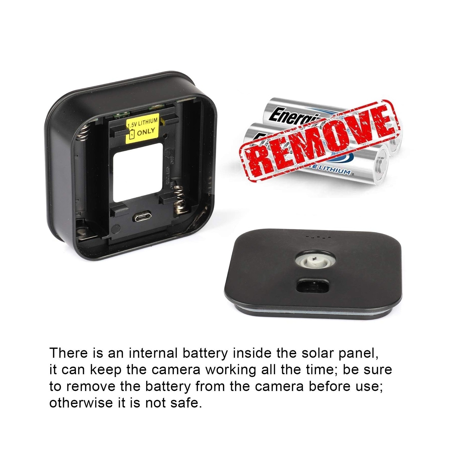 iTODOS 3 Pack Solar Panel Works for Blink Outdoor (3rd Gen) XT3 and Blink XT …