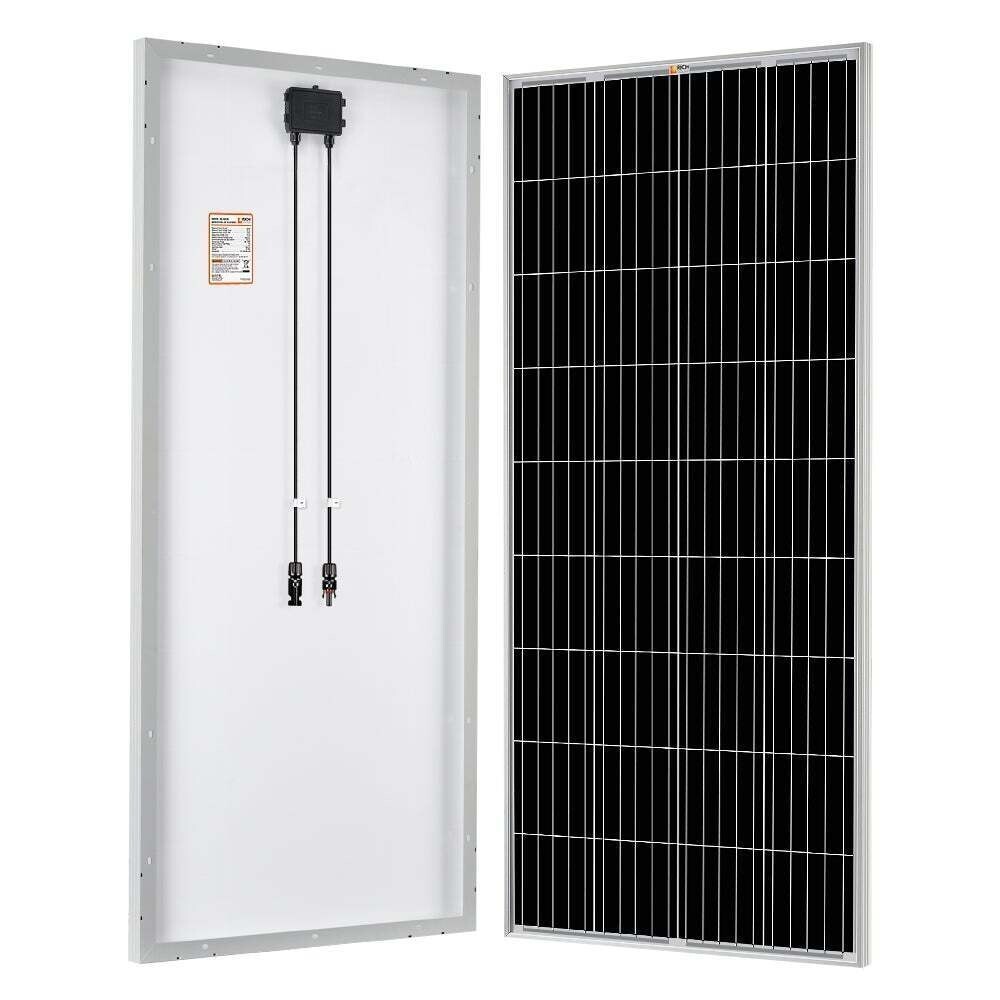 Rich Solar Mega 200 Watt 12 Volt Monocrystaline Solar Panel w/Mounting Bracket