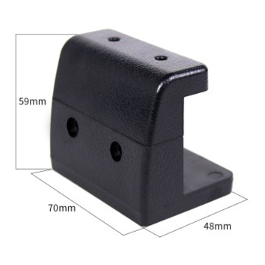 Solar Panel Corner Bracket Kit Made of ABS Plastic for RV Applications