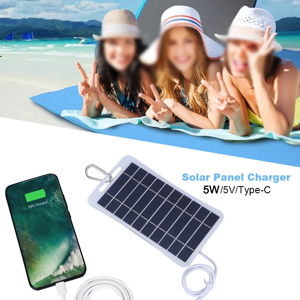 Green Energy Solar Panel Charger Portable Solar Charger Compact Design