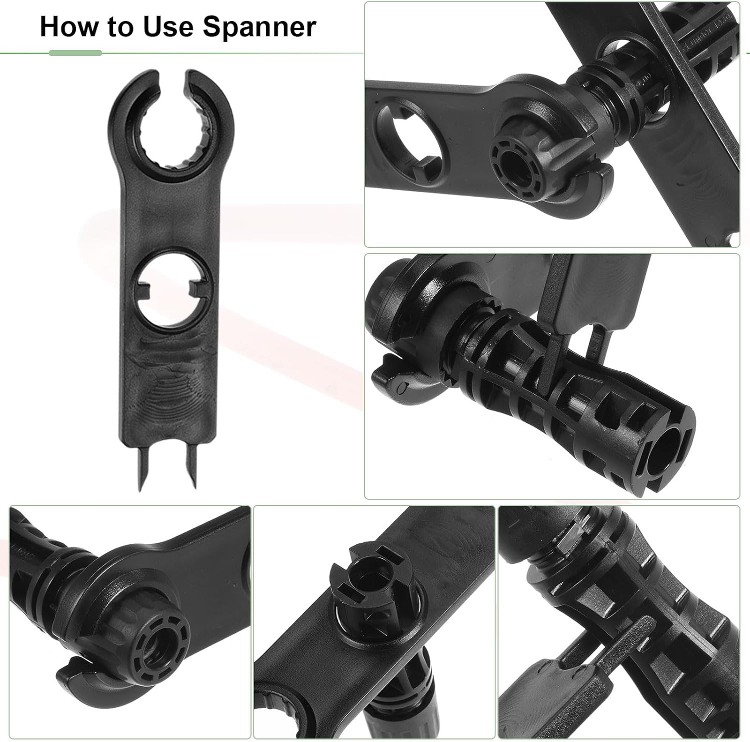 Solar Panel Wire 3Ft 8 AWG 10Mm2 Solar Cable Tinned Copper Wire with Female and