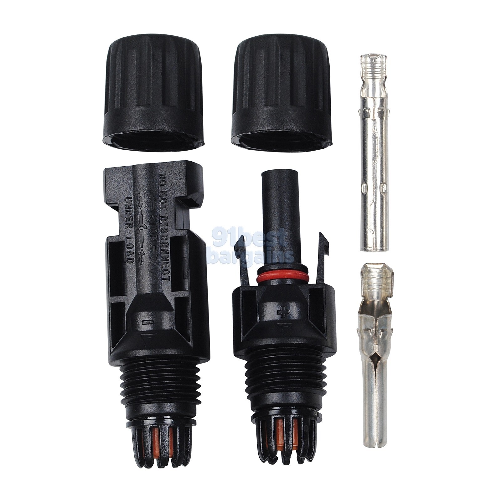 4/8/20 Pairs For MC-4 Connectors Solar Panel 30A Line Plug Socket Male Female