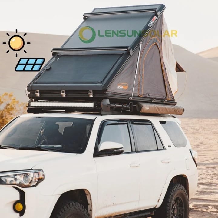 Flexible Solar Panel 130W 12V ETFE,42.9in x 23.2in Semi 130W/23.2in x 42.9in