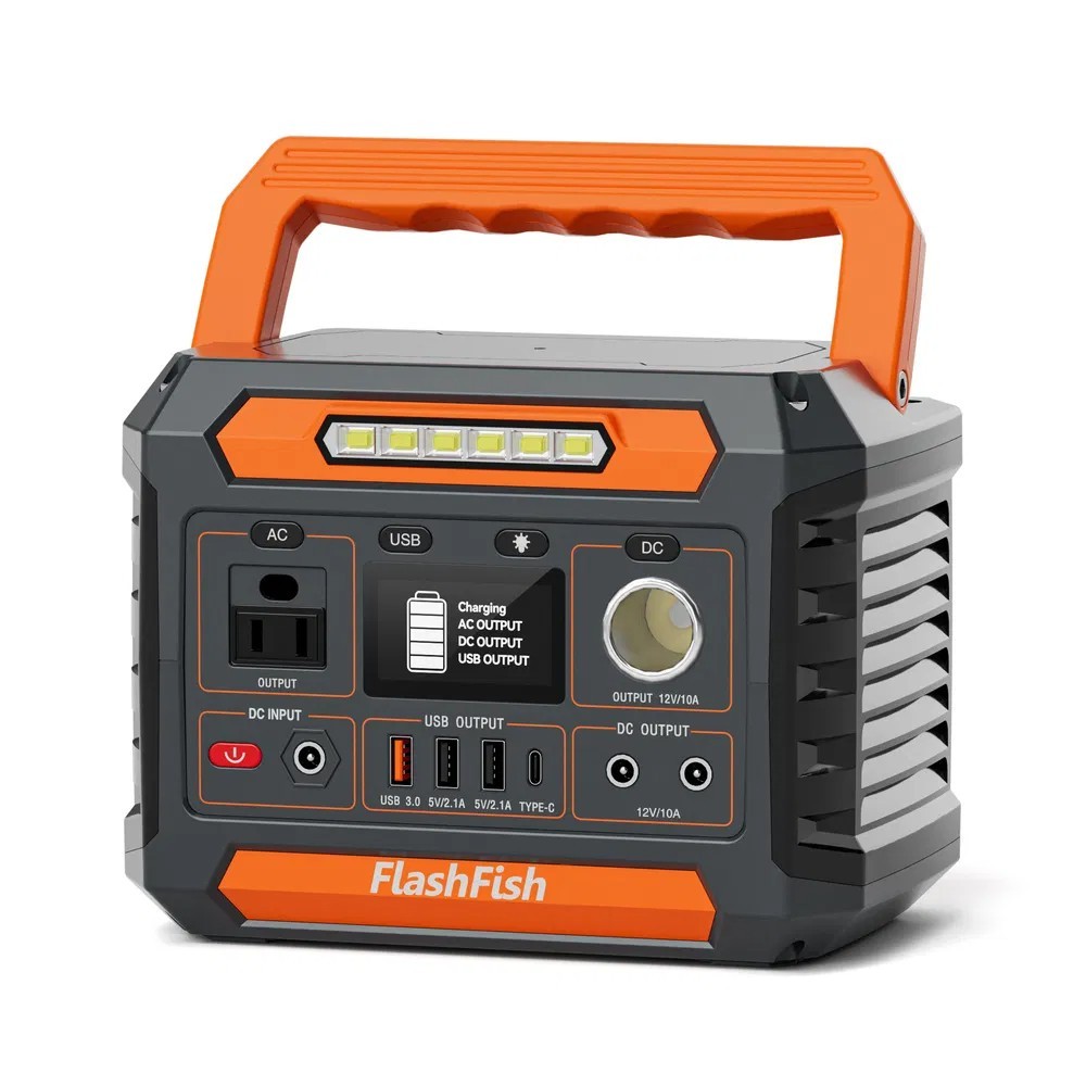 200W Portable Power Station 144Wh Solar Generator CPAP Backup Battery Camping