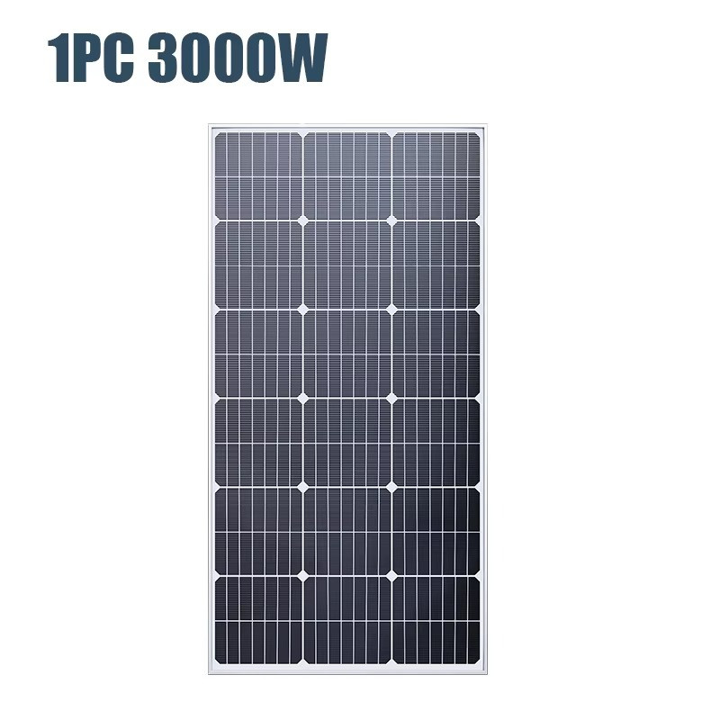 6000W Solar Panel 18V 3KW Portable Flexible Charging for RV Outdoor Camping