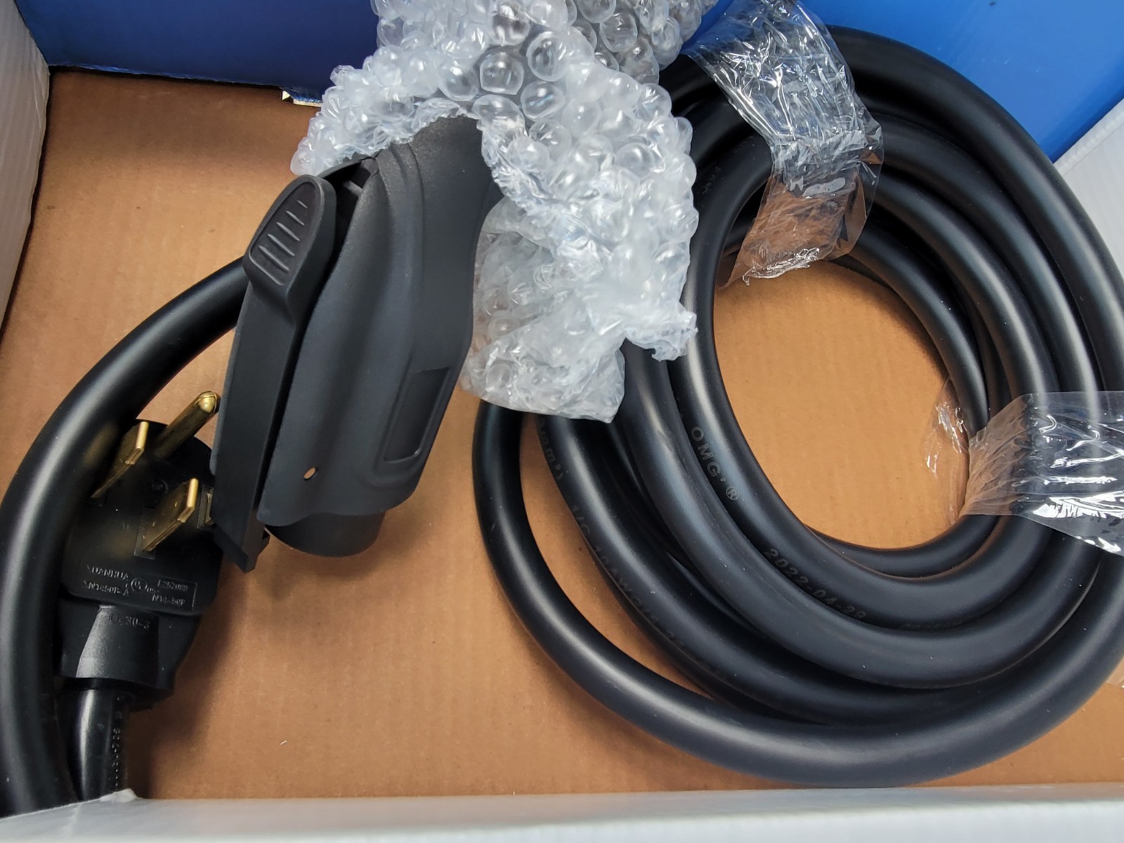 Level 2 EV Charger 12kw 50A 25ft J1772 14-50P/Hardwire WiFi SemaConnect By Blink
