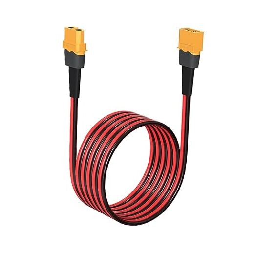 10AWG XT60 Extension Cable 2 6 10 20 35 50 75 10FT