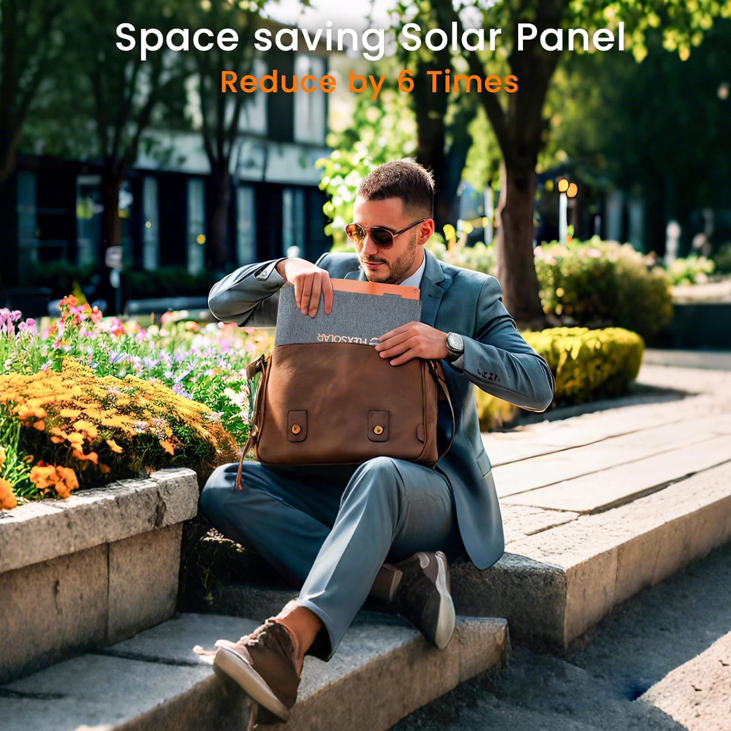 100W Portable Solar Panels Chargers with PD3.0 USB-C,QC3.0 USB-A and DC Outputs