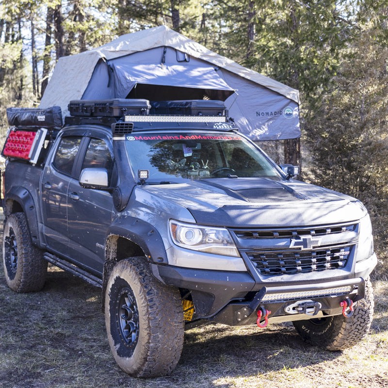 Lensun 35W 12V Hood Flexible Solar Panel for Chevrolet Colorado ZR2 Easy